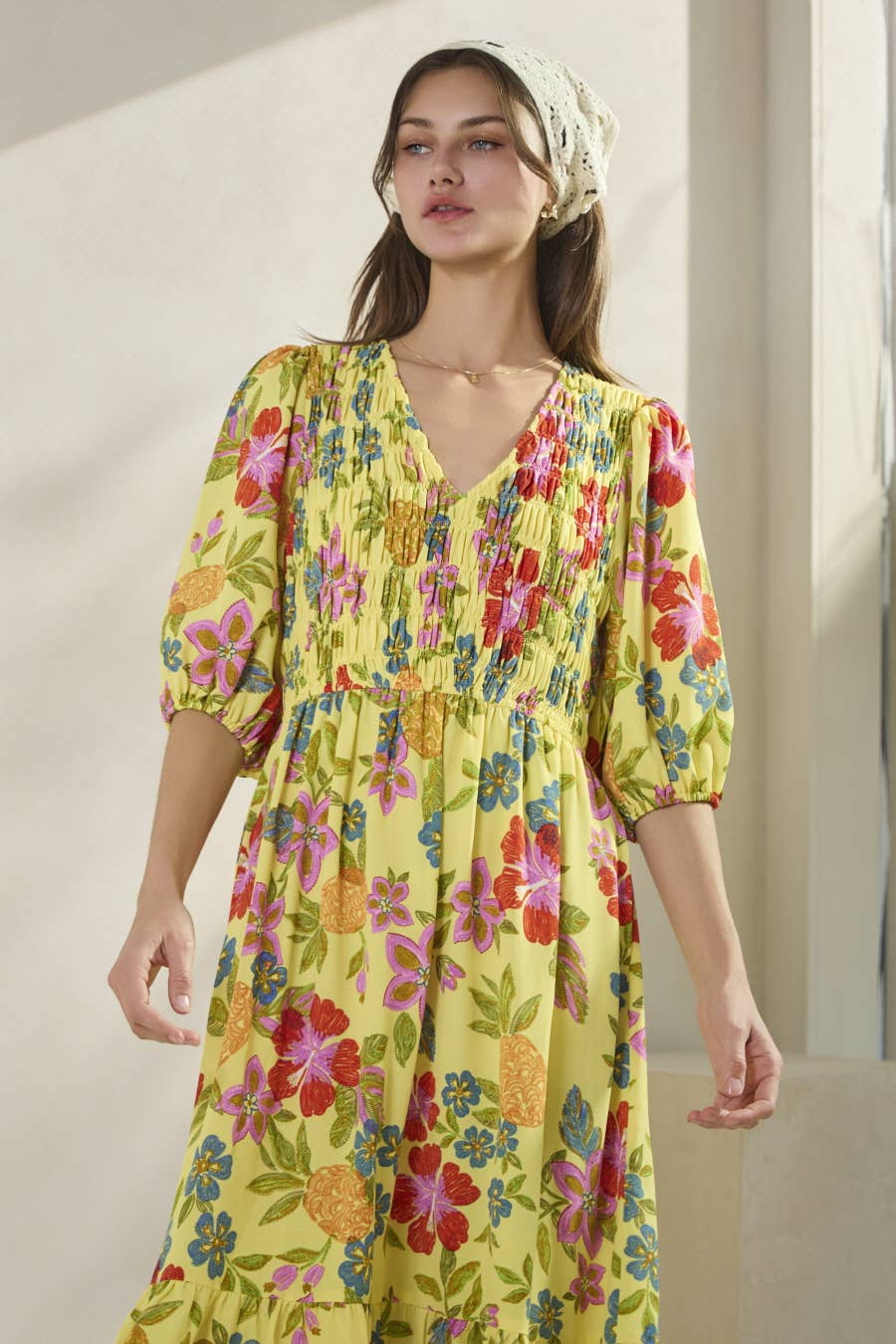 The Sunny Belle Midi Dress