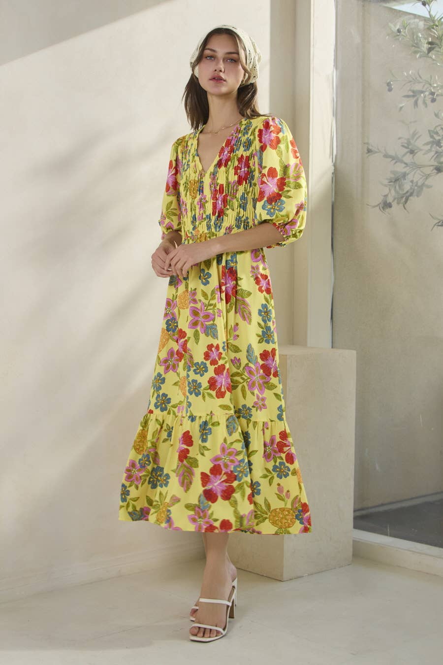 The Sunny Belle Midi Dress