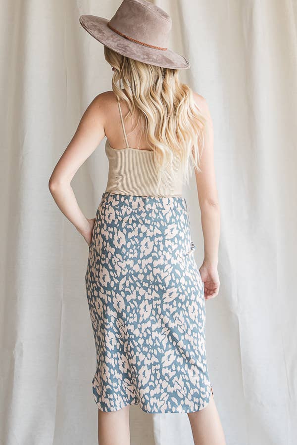 Soft every day midi skirt