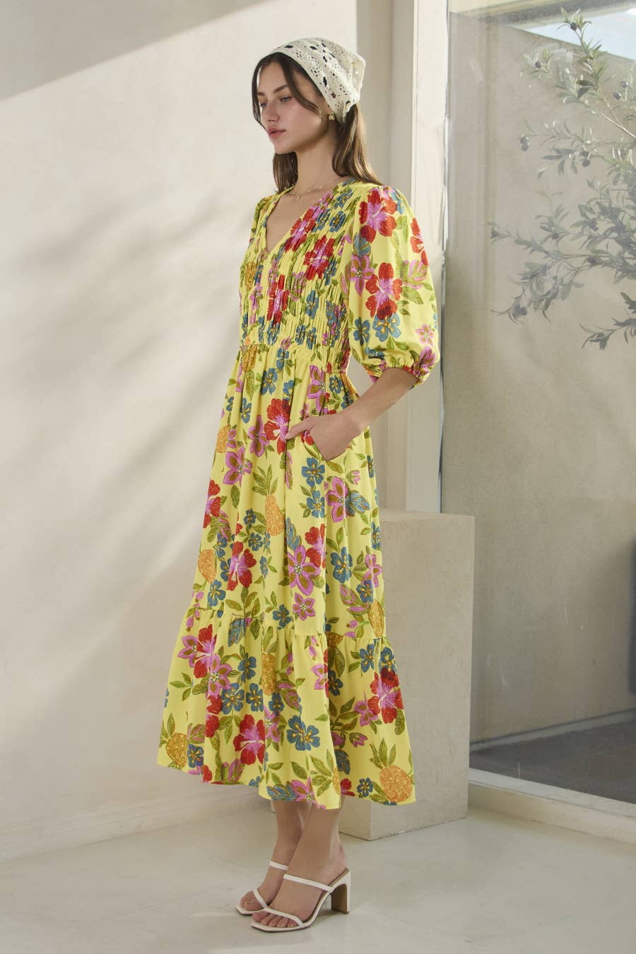 The Sunny Belle Midi Dress
