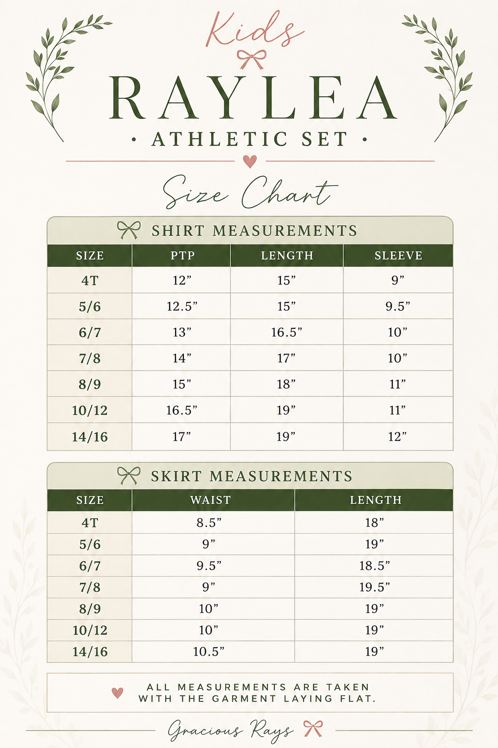 The Raylea Athletic Set for Kids