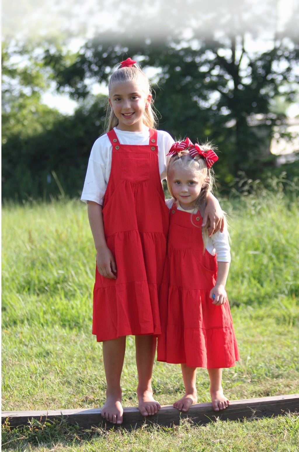 🇺🇸Little liberty overall dress🇺🇸