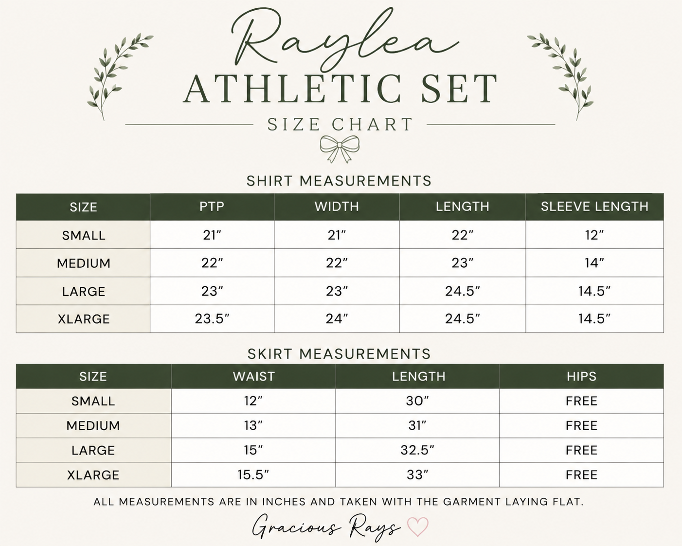 The Raylea Athletic Set