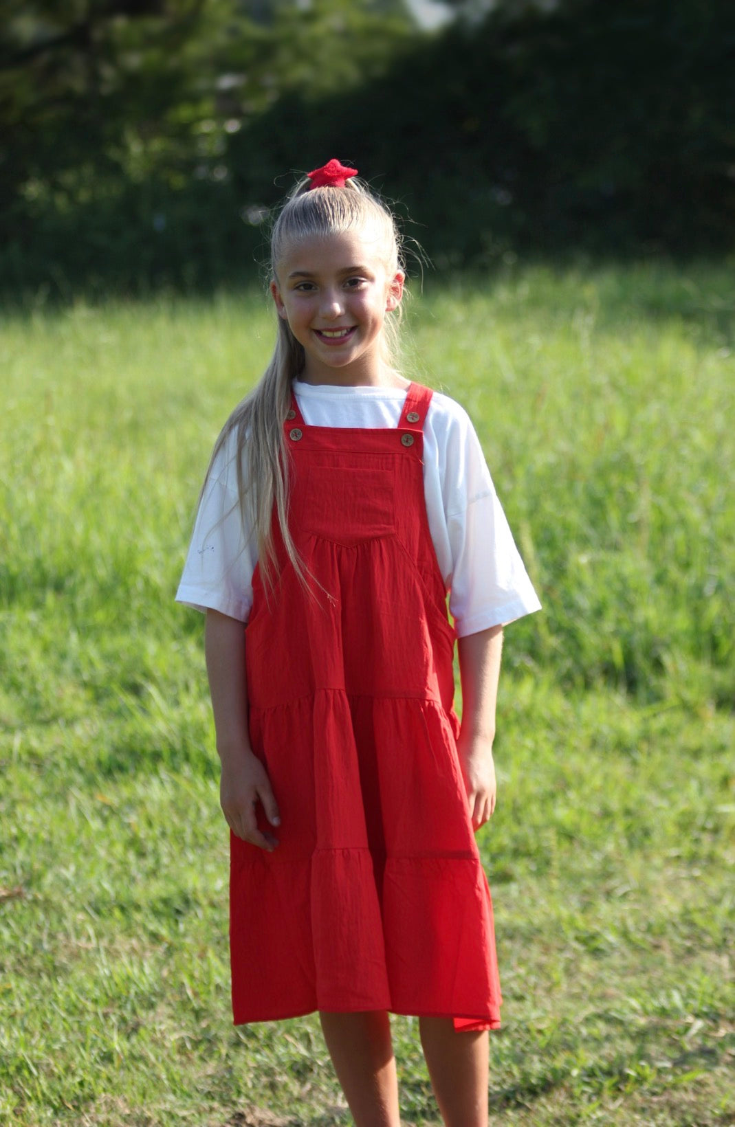 🇺🇸Little liberty overall dress🇺🇸
