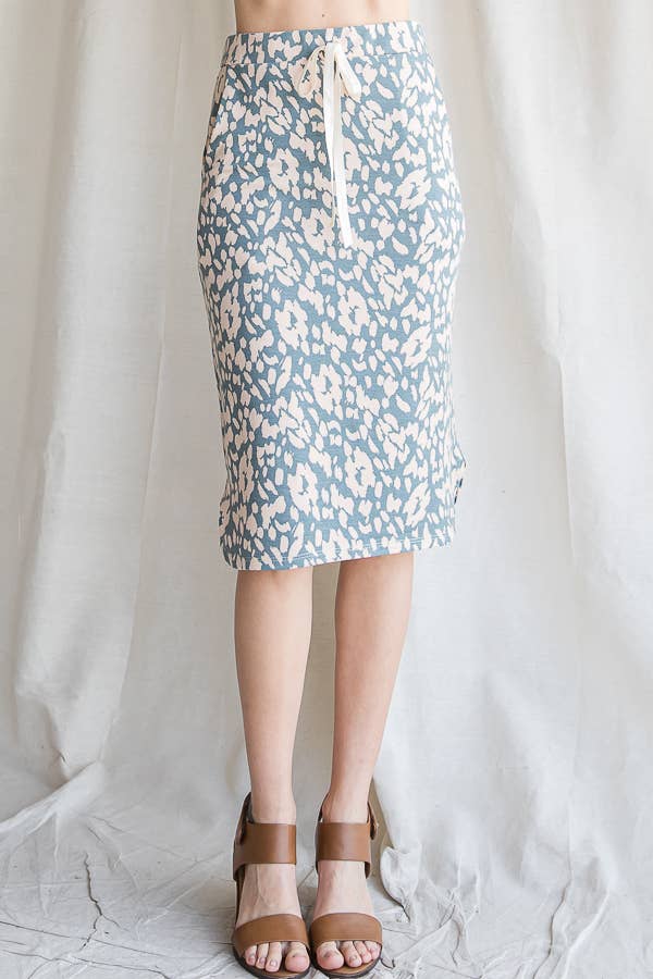 Soft every day midi skirt