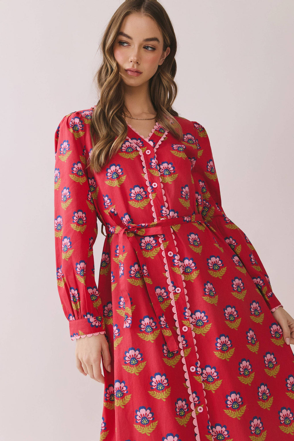 Raspberry Scalloped